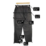 EEL Carry Pants E-23219 キャリーパンツ コットン サイズS パンツ ブラック メンズ イール【中古】6-0726G∞