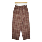 EEL SUN PANTS 定価19250円 E-21202B チェック サンパンツ サイズS パンツ ブラウン ベージュ メンズ イール【中古】6-0726G∞