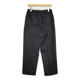 EEL seaside pants シーサイドパンツ 定価18150円 E-25206 サイズS イージースラックス パンツ 25SS ブラック メンズ イール【中古】6-0616M♪