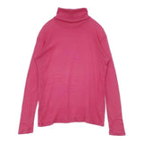 nest Robe 臼田あさ美さん別注ボディバームタートルネック 01194-1387-1 長袖Ｔシャツ カットソー ロンＴ ピンク レディース ネストローブ【中古】6-0907M∞