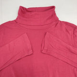 nest Robe 臼田あさ美さん別注ボディバームタートルネック 01194-1387-1 長袖Ｔシャツ カットソー ロンＴ ピンク レディース ネストローブ【中古】6-0907M∞