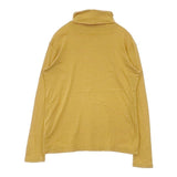 nest Robe マハラニコットンフライス タートル 01214-1124-3 長袖Ｔシャツ カットソー ロンＴ マスタード レディース ネストローブ【中古】6-0907M∞