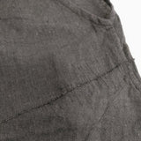 JURGEN LEHL カーディシャンブレーベスト 定価44000円 コットン インド製 23SS J0132FV821 ベスト チャコールグレー レディース ヨーガンレール【中古】6-0906M◎