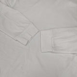 mizuiro-ind サイドスリットカラープルオーバー 長袖Ｔシャツ カットソー ロンＴ ホワイト レディース ミズイロインド【中古】6-0830M∞