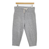 chimala クロップドパンツ イージーパンツ ウール混 日本製 サイズS パンツ グレー レディース チマラ【中古】6-0909M△