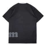 COMME des GARCONS JUNYA WATANABE MAN denim プリント クルーネック コットン 日本製 サイズS 半袖Ｔシャツ カットソー AD2017 ブラック レディース コムデギャルソンジュンヤワタナベマン【中古】6-0627S△