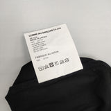COMME des GARCONS JUNYA WATANABE MAN denim プリント クルーネック コットン 日本製 サイズS 半袖Ｔシャツ カットソー AD2017 ブラック レディース コムデギャルソンジュンヤワタナベマン【中古】6-0627S△