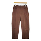 MARGARET HOWELL DRY COTTON TWILL 定価52800円 578-3143003 サイズ2 パンツ 23SS ブラウン レディース マーガレットハウエル【中古】6-0905G∞