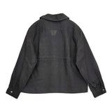 MARGARET HOWELL SHIRTING LINEN SHIRT 578-6153210 リボン付き 定価35200円 ブラウス シャツ 26SS ブラック レディース マーガレットハウエル【中古】6-0616M♪