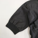 MARGARET HOWELL WASHABLE SILK POPLIN 578-5252500 サイズ1 シルク ブラウス シャツ 25AW ブラック レディース マーガレットハウエル【中古】6-0616S♪