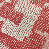 Plantation PL31JJ116 コトットンリネン 製品洗い 長袖Ｔシャツ カットソー ロンＴ レッド ホワイト レディース プランテーション【中古】6-0905M∞