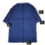 45R/45rpm オールドソルトべタッチプリントの908 45星Tシャツ サイズ3 半袖Ｔシャツ カットソー ブルー レディース フォーティーファイブアールピーエム【中古】6-0616S♪