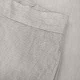 45R/45rpm 綿麻ストレッチスリムPANTS サイズ3 パンツ ライトグレー レディース フォーティーファイブアールピーエム【中古】6-0905M∞