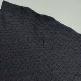 green label relaxing シアージャカードニットプルオーバー ペプラム 定価7920円 ブラウス シャツ ネイビー レディース グリーンレーベルリラクシング【中古】6-0627S△