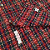 PENDLETON 70年代 USA製 サイズM BD ボタンダウン チェック ウール 長袖シャツ レッド メンズ ペンドルトン【中古】6-0918T♪