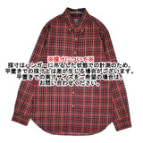 PENDLETON 70年代 USA製 サイズM BD ボタンダウン チェック ウール 長袖シャツ レッド メンズ ペンドルトン【中古】6-0918T♪