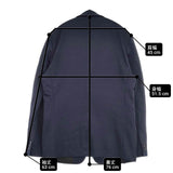 theory ジャージー素材 CLINTON A DENSE KNIT 2 テーラードジャケット ネイビー メンズ セオリー【中古】6-0726M∞