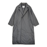 ZUCCa パデットエアーコート サイズM キャメルシルク 中綿 定価71500円 コート 25AW ブラック レディース ズッカ【中古】6-1009T♪