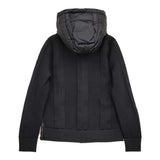 SAVE THE DUCK OZMA HOODED JAMI ニット切替 中綿 サイズ1/S D32372W ジャケット ブラック レディース セーブザダック【中古】6-1009T♪