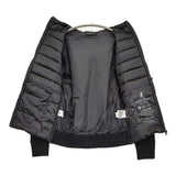 SAVE THE DUCK OZMA HOODED JAMI ニット切替 中綿 サイズ1/S D32372W ジャケット ブラック レディース セーブザダック【中古】6-1009T♪