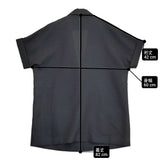 ハルメク フレンチスリーブテーラードジャケット サイズL ポリエステル 定価13990円 26SS ネイビー レディース【中古】6-0616S♪