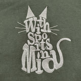 β ロゴキャット刺繍 プルオーバーパーカー サイズ9 半袖 半袖Ｔシャツ カットソー カーキ レディース ベータ【中古】6-0626S♪
