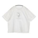 etre relie レモンプリントシャツ 定価12100円 761820 半袖Ｔシャツ カットソー 26SS ホワイト レディース エトレリー【中古】6-0616S♪
