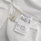 etre relie レモンプリントシャツ 定価12100円 761820 半袖Ｔシャツ カットソー 26SS ホワイト レディース エトレリー【中古】6-0616S♪