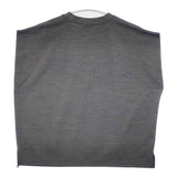 GERRY ノースリーブTシャツ ボックスシルエット サイズM Ｔシャツ カットソー チャコールグレー レディース ジェリー【中古】6-0627S△