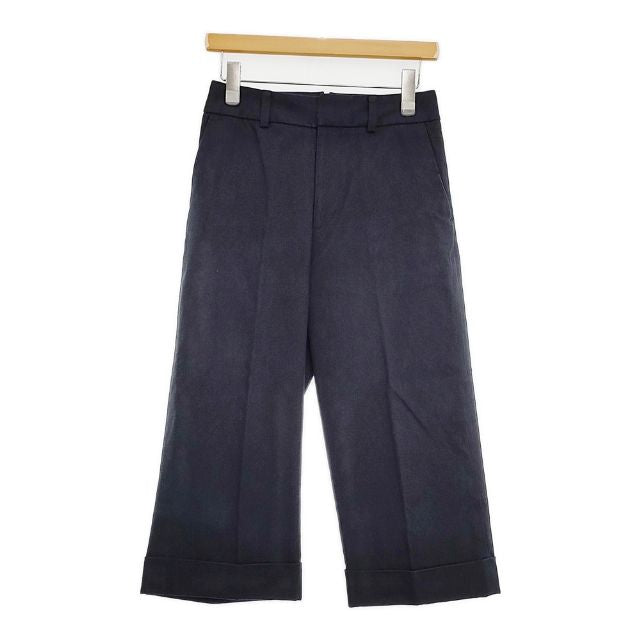 MARGARET HOWELL 578-7143004 COTTON TWILL TROUSERS ワイド パンツ