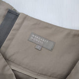 MARGARET HOWELL 578-5232002 プリーツ コットン PINPOINT OXFORD SKIRT スカート ベージュ レディース マーガレットハウエル【中古】6-0905M∞