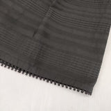 TO BE CHIC コットンポリエステル レース ボーダー スカート ブラック レディース トゥービーシック【中古】6-0905M∞