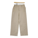 MARGARET HOWELL LINEN COTTON TWILL 578-5143006 サイズ0 イージー パンツ 25SS ベージュ レディース マーガレットハウエル【中古】6-0912M∞