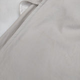 MARGARET HOWELL 578-8132002 HEAVY COTTON TWILL SKIRT タック ロングスカート ベージュ レディース マーガレットハウエル【中古】6-1003M∞