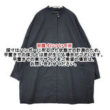 mizuiro-ind コットン シャツワンピ 日本製 比翼ボタン チュニック ブラック レディース ミズイロインド【中古】6-0822M∞