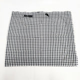 ebagos 21SS ギンガムチェック かぶせ コットン その他雑貨 クロ シロ レディース エバゴス【中古】6-0607G◎