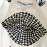 R&D.M.Co- chef hat bag シェフハットバッグ HUNGRY 定価31900円 リネン トートバッグ キナリ オフホワイト レディース オールドマンズテーラー【中古】6-0626G♪