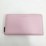 J&M Davidson 美品 ジップウォレット 財布 長財布 ピンク レディース ジェイアンドエムデヴィッドソン【中古】6-0615G◎