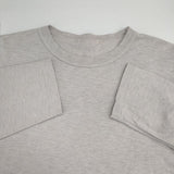 45R/45rpm ビッグTシャツ ワイドシルエット 長袖Ｔシャツ カットソー ロンＴ グレー レディース フォーティーファイブアールピーエム【中古】6-0727M∞