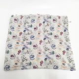 HYSTERIC GLAMOUR 総柄 大判 ストール ライトグレー 多色 レディース ヒステリックグラマー【中古】6-0607G◎