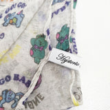 HYSTERIC GLAMOUR 総柄 大判 ストール ライトグレー 多色 レディース ヒステリックグラマー【中古】6-0607G◎