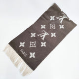 LOUIS VUITTON 未使用 レイキャビック グラディエント M73675 定価166100円 カシミヤ100％ モノグラム マフラー ベージュ レディース ルイ・ヴィトン【中古】6-0904T♪
