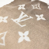 LOUIS VUITTON 未使用 レイキャビック グラディエント M73675 定価166100円 カシミヤ100％ モノグラム マフラー ベージュ レディース ルイ・ヴィトン【中古】6-0904T♪