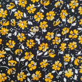 THE SHINZONE Bshop別注 DAISY SKIRT 定価30800円 24MMSSK07 花柄 ロングスカート イエロー ブラック レディース シンゾーン【中古】6-0912M∞