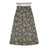 THE SHINZONE FLASHY FLOWER SKIRT 定価30800円 23MMSSK01 花柄 ロングスカート マルチカラー レディース シンゾーン【中古】6-0912M∞