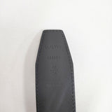 LOEWE リバーシブル アナグラムベルト ロゴ レザー ベルト ブラック レディース ロエベ【中古】6-0626G♪