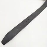 LOEWE リバーシブル アナグラムベルト ロゴ レザー ベルト ブラック レディース ロエベ【中古】6-0626G♪
