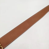 LOEWE リバーシブル アナグラムベルト ロゴ レザー ベルト ブラック レディース ロエベ【中古】6-0626G♪