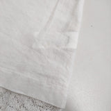 nest Robe 【UpcycleLino】近江晒しレースワンピース 01251-1054 スキッパードレス ワンピース 25SS ホワイト レディース ネストローブ【中古】6-0616M♪