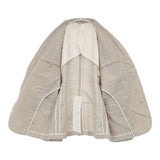 ARTS&SCIENCE Old tailored jacket リネン 031-U239-128 5ボタン テーラードジャケット ベージュ レディース アーツ&サイエンス【中古】6-0912M∞